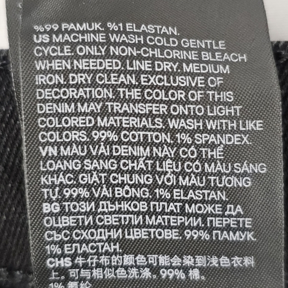 &Denim by H&M Black Skinny Size 29×32 - Picture 9 of 10